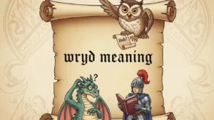 wryd meaning