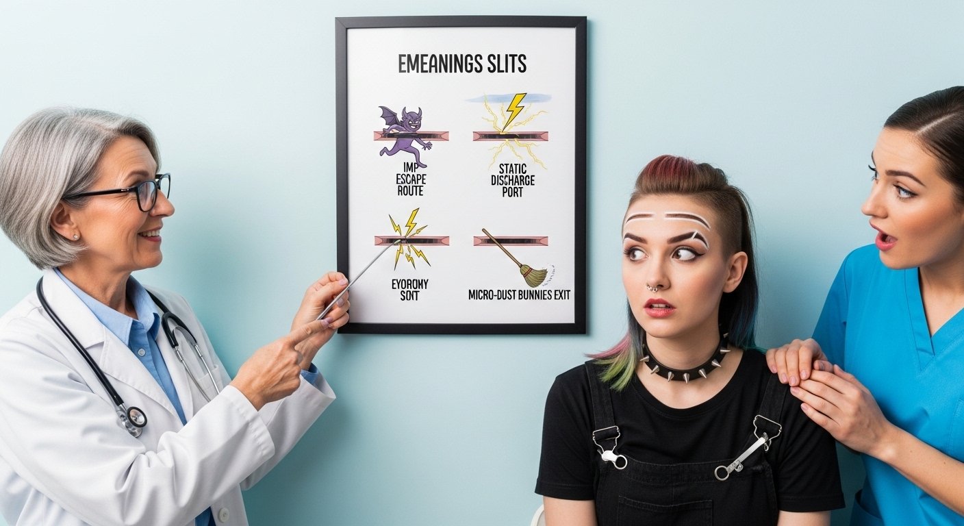 Eyebrow Slits Meaning LGBTQ+
