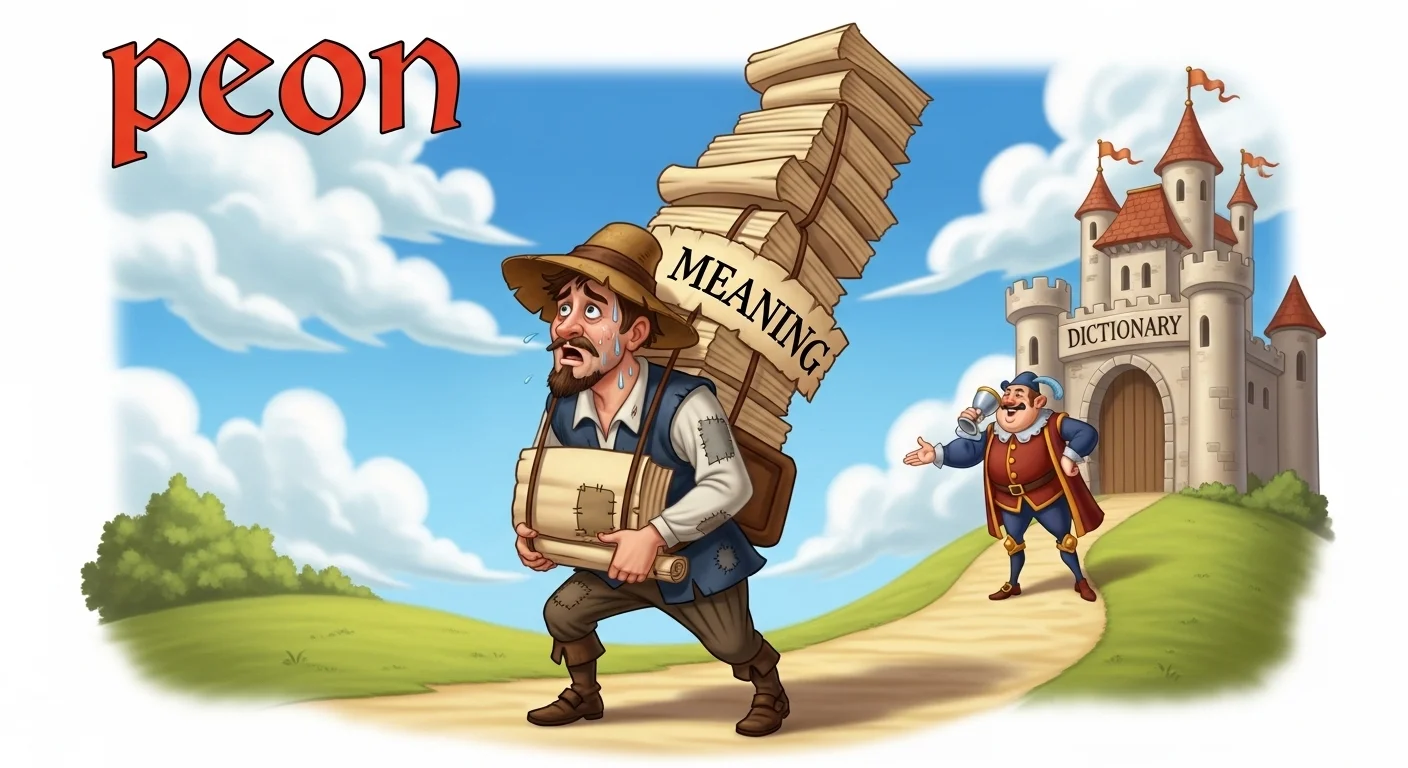 Peon Meaning in Urdu
