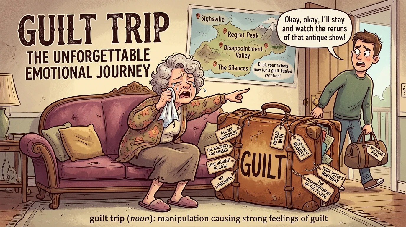Guilt Trip Meaning in Relationship