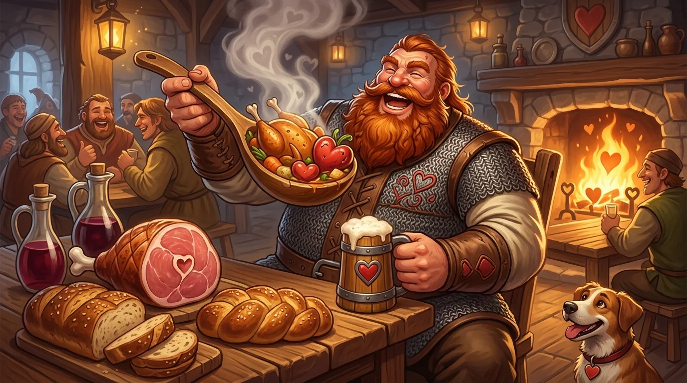 Hearty Meaning Food